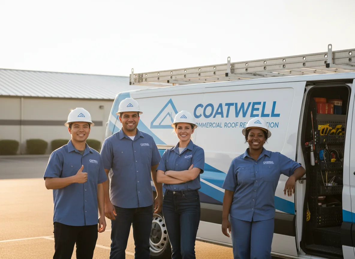 Commercial roof coating company in Cougar, WA